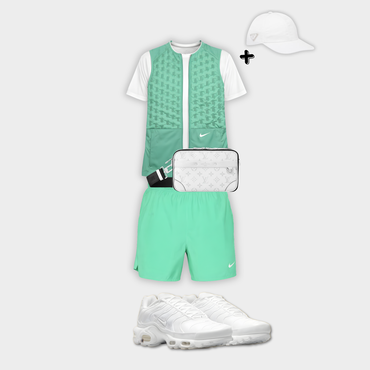 Outfit Therma Fit Vert + Casquette Offerte