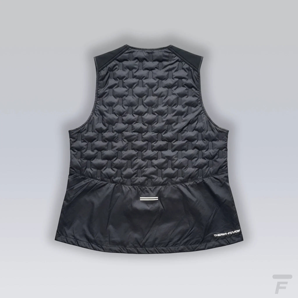 Veste Sans Manche Running Therma Fit Noir