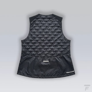 Veste Sans Manche Running Therma Fit Noir