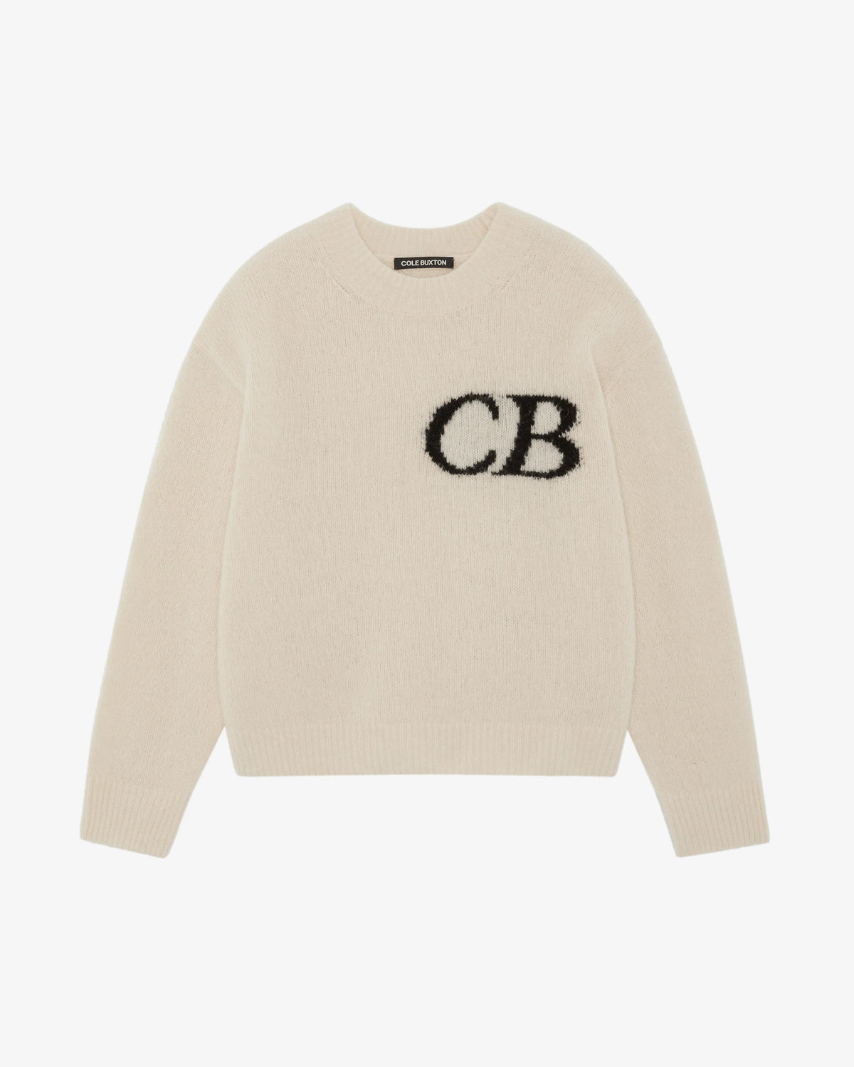 Pull CB Logo Knit Beige