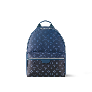 Sac à dos Discovery PM Toile Monogram Bleu et noir