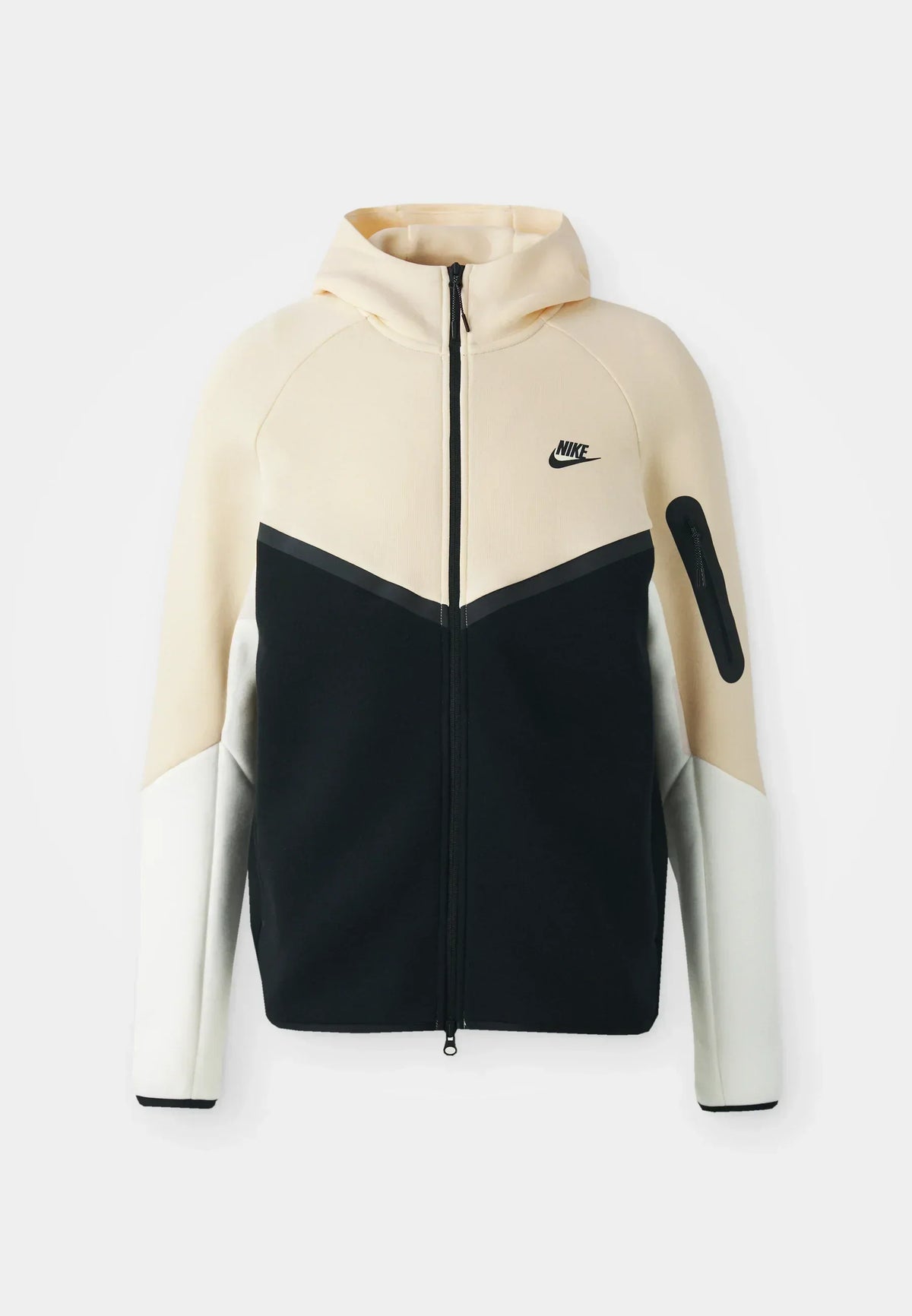 Nike Tech Fleece Zippé Beige