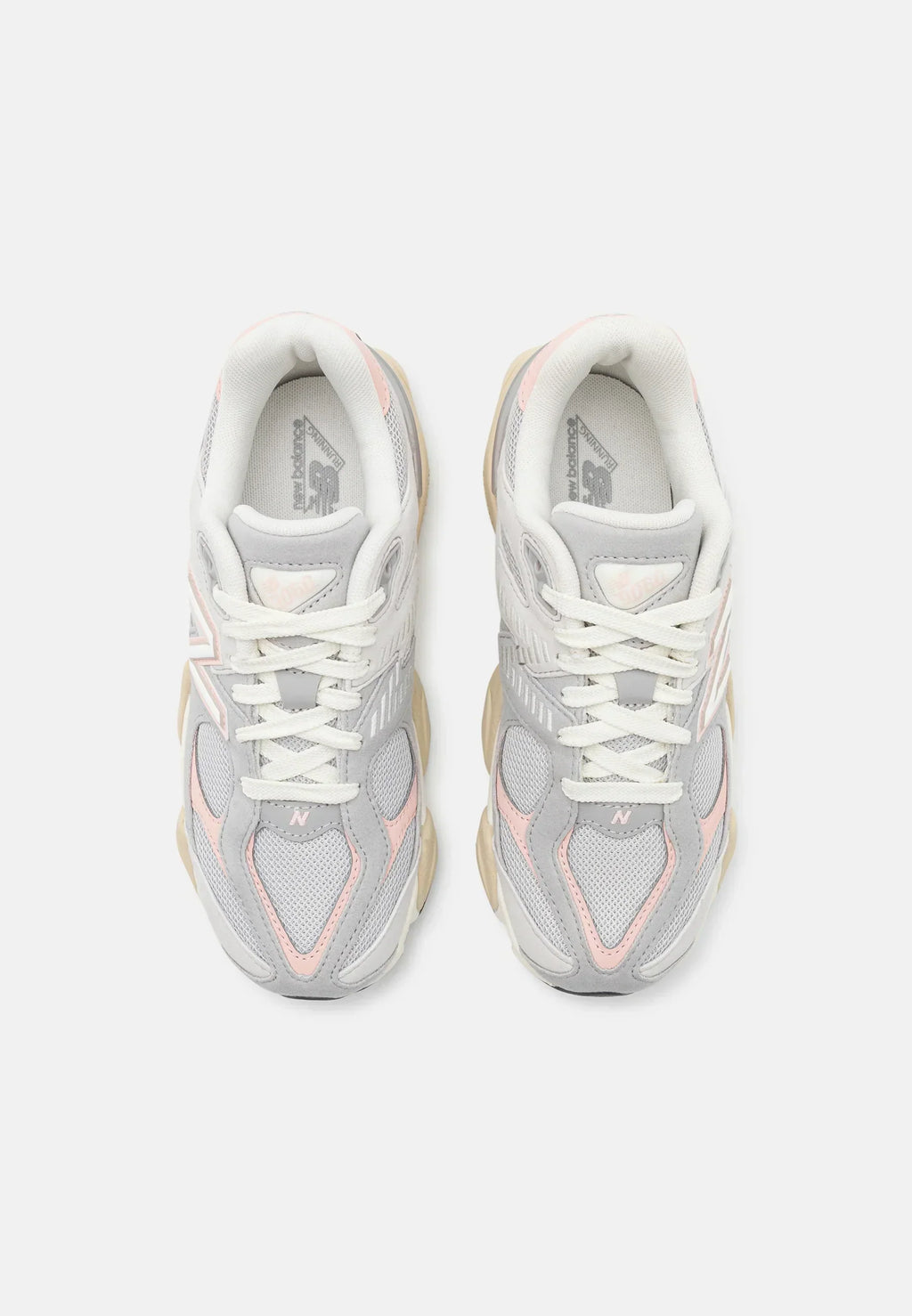 New Balance 9060 Gris Et Rose