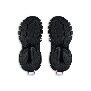 Balanciaga Track Noir Avec Laces Rose Et Bleue