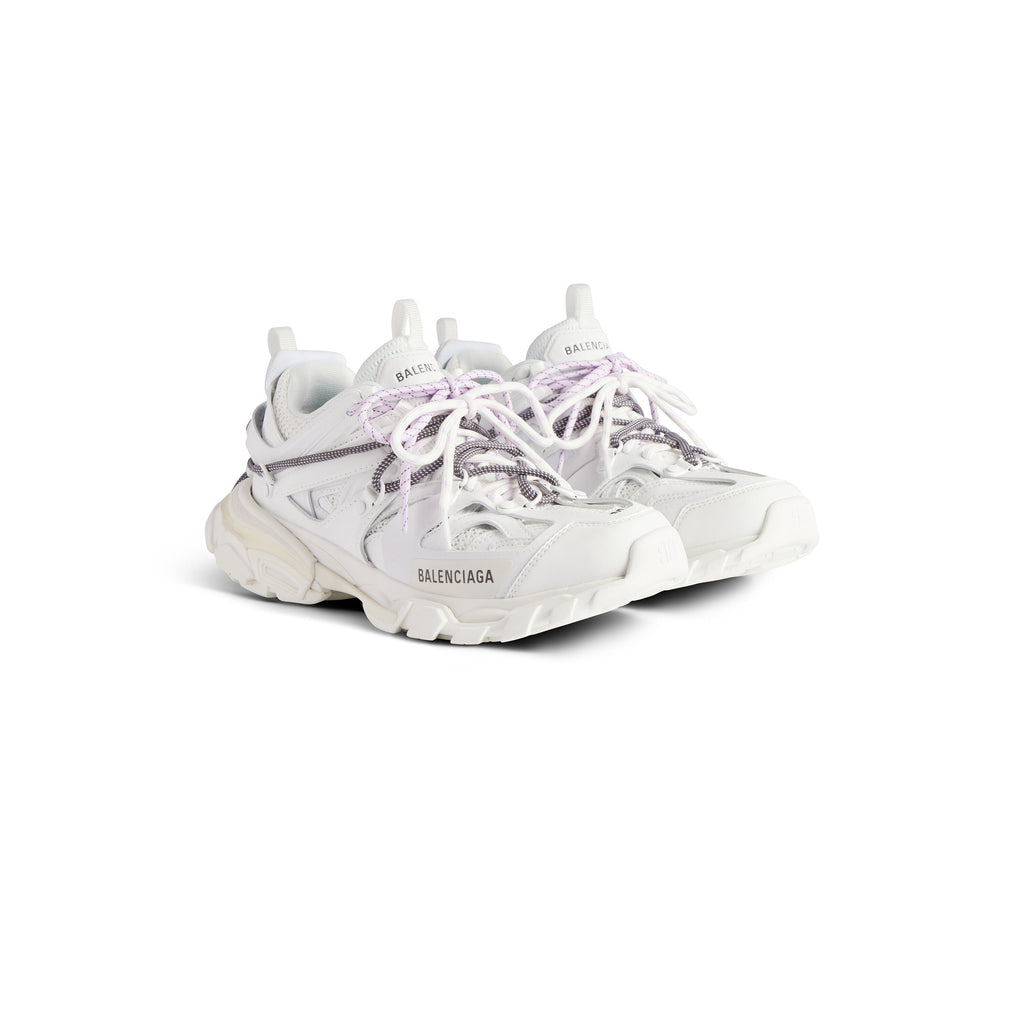 Balanciaga Track Blanc Avec Laces Blanche et Lilas