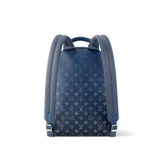 Sac à dos Discovery PM Toile Monogram Bleu et noir