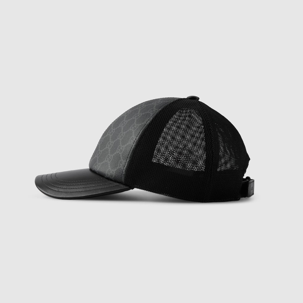 CASQUETTE EN TOILE GG MONOGRAM Noir