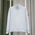 Gilet C.P Company Zip Quarter Gris