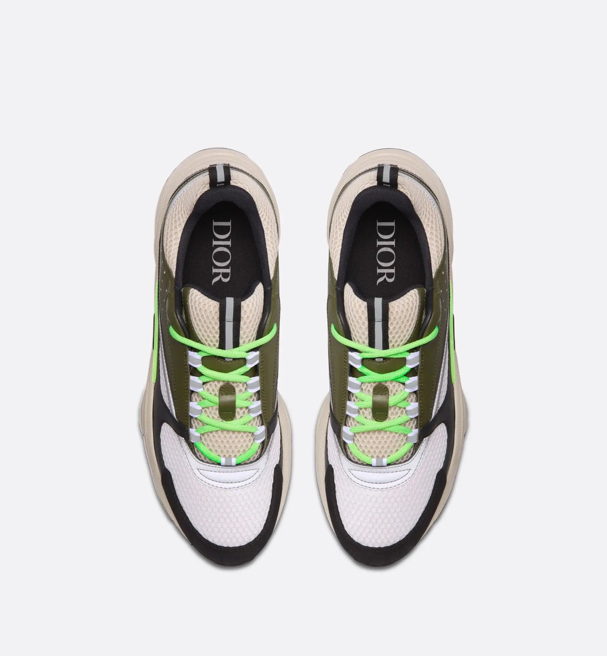 Dior B22 Vert Fluo & Kaki