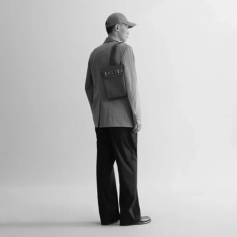 Hac a Dos PM backpack Gris Misty Hermes