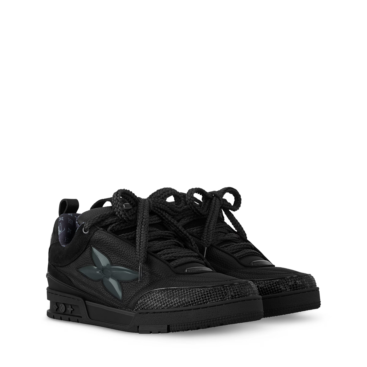 LV Skate Logo incrusté Noir