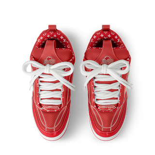LV Skate Logo incrusté Rouge