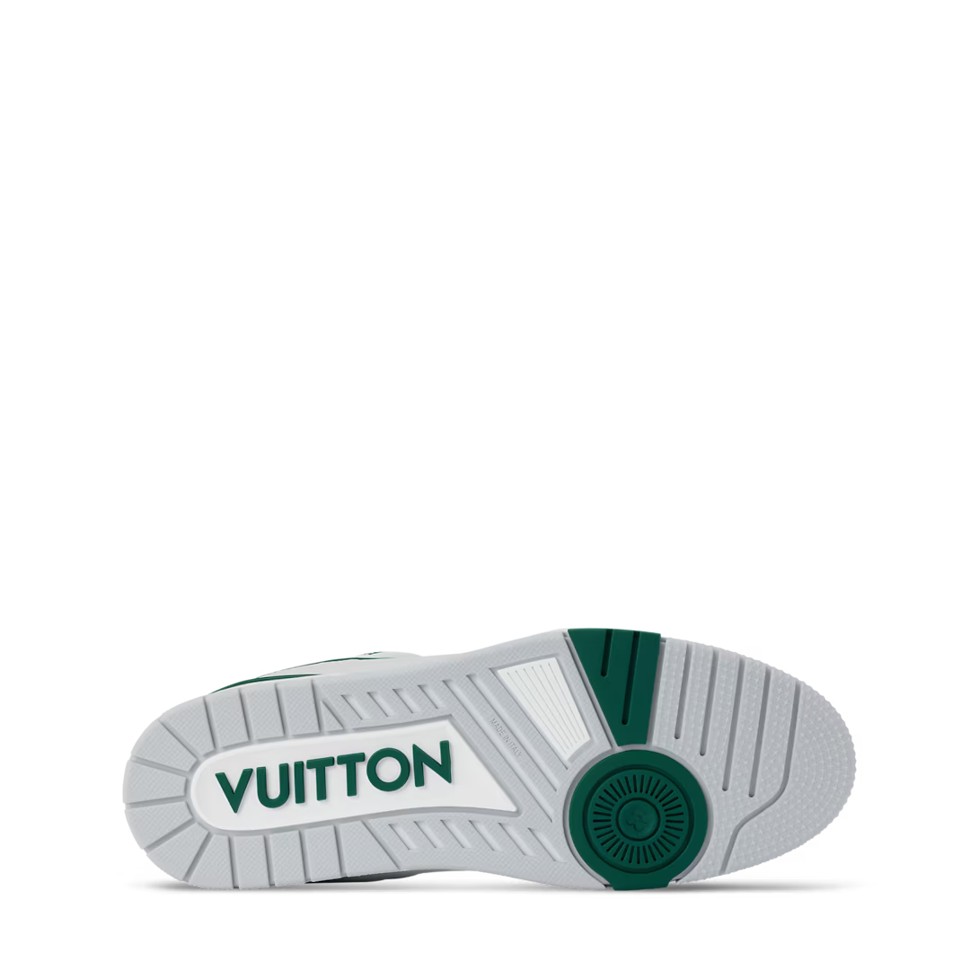LV Trainer Gris Et Vert