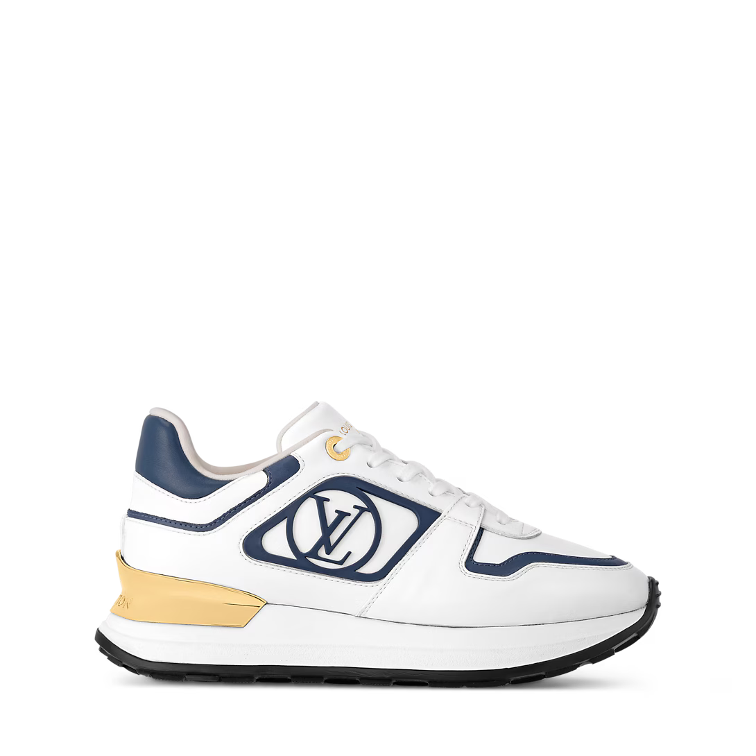 LV Run Away Blanc Et Bleu