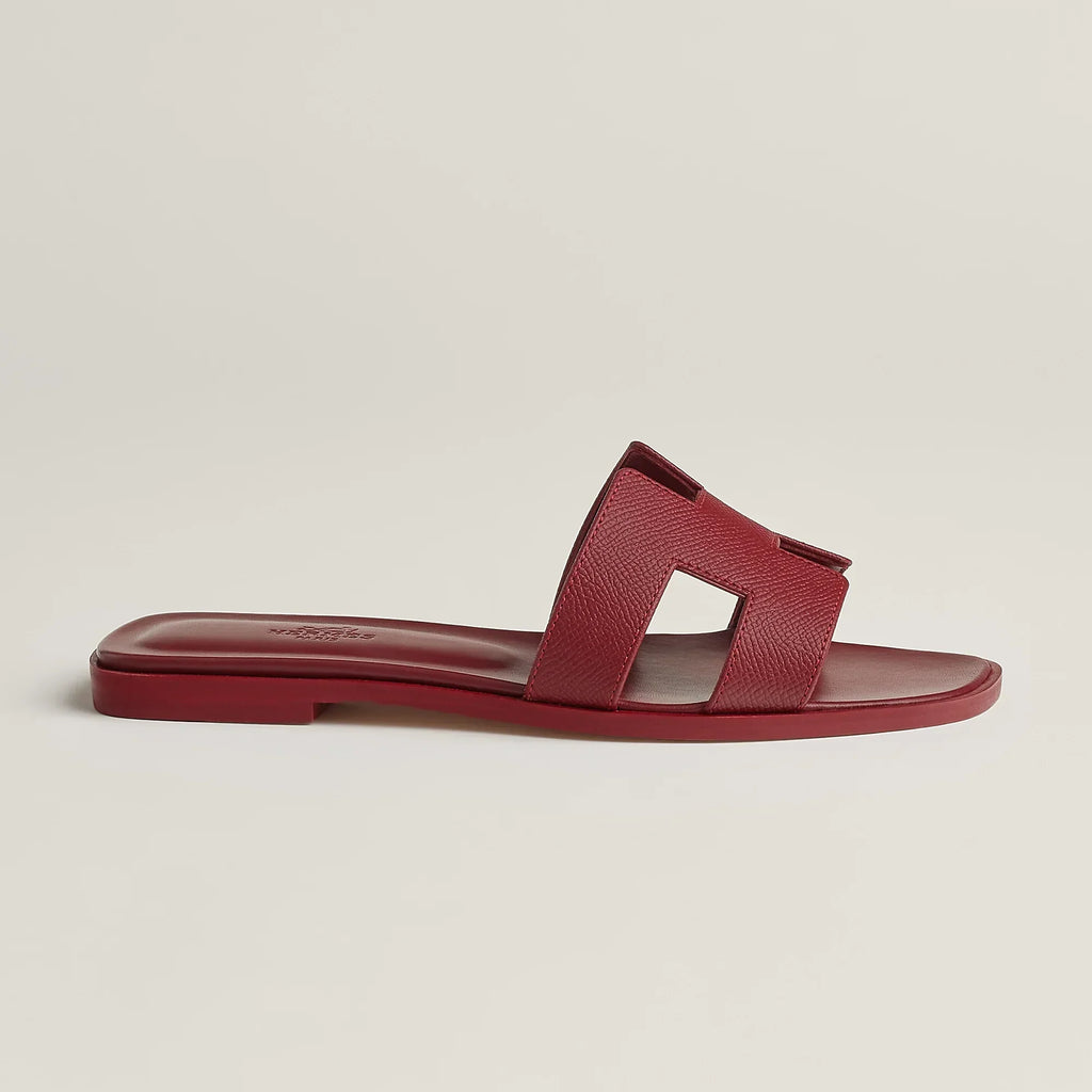 Sandales Oran Rouge H