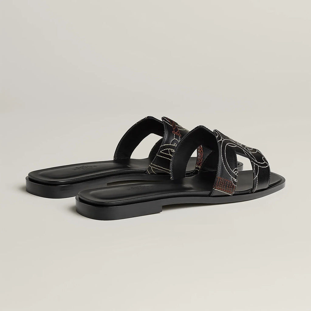 Sandales Oran Noir