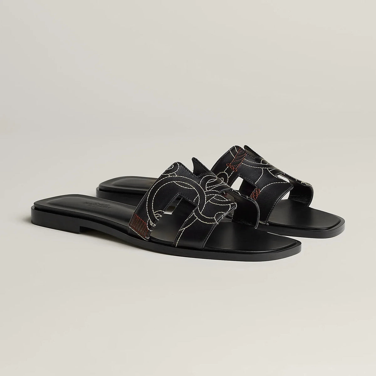 Sandales Oran Noir