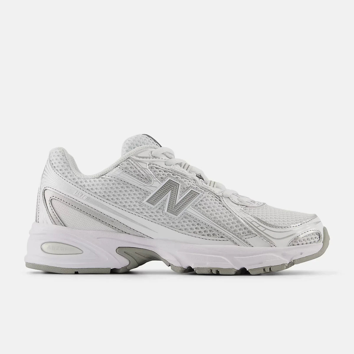 New Balance 740 Argent Et Blanc